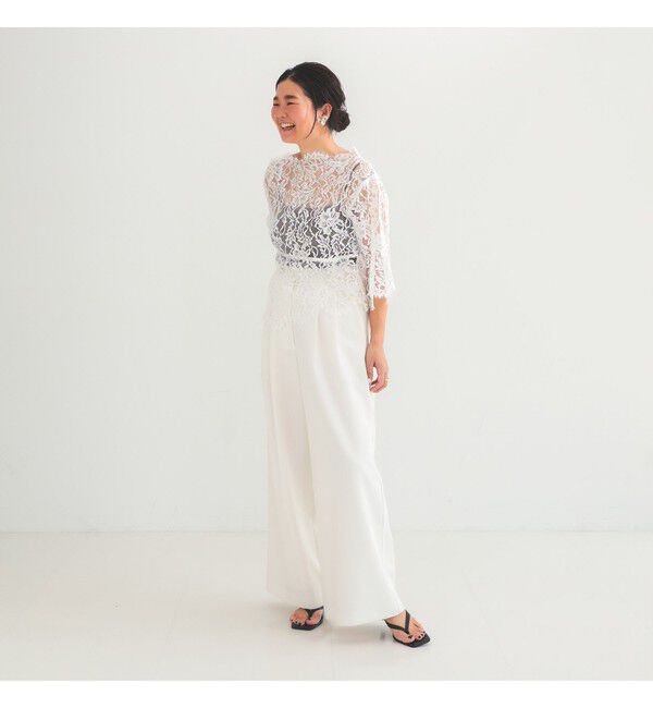 Demi-Luxe BEAMS 「リバーレース ブラウス」|シャツ・ブラウス|