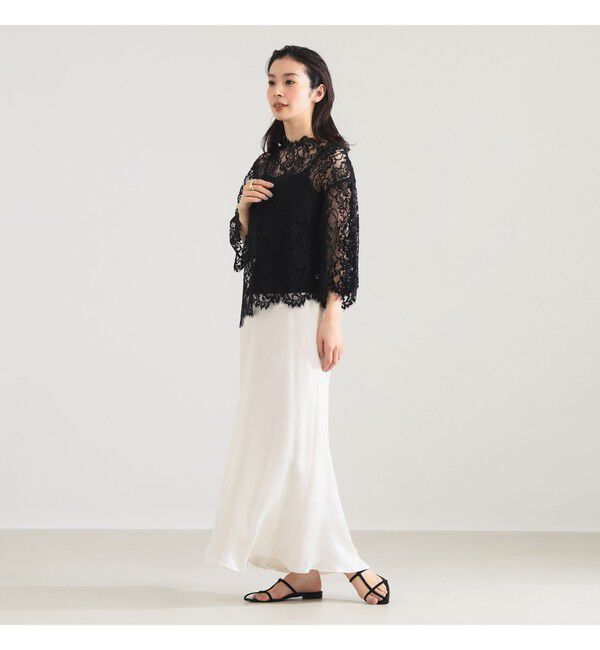 Demi-Luxe BEAMS 「リバーレース ブラウス」|シャツ・ブラウス|