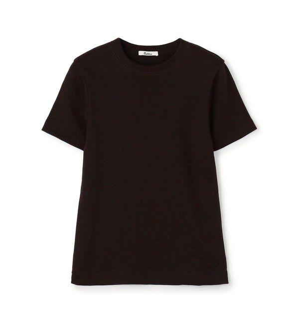 Edition「コットンモダールフライス Tシャツ」|Tシャツ・カットソー|49 ダークブラウン
