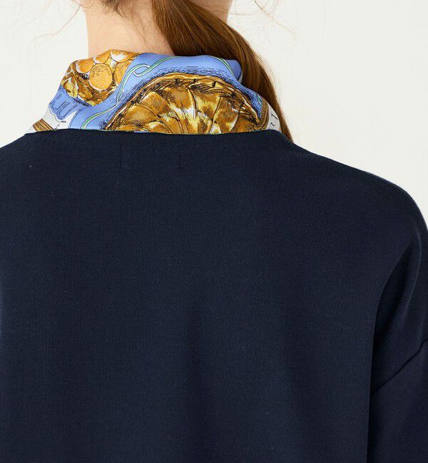 Ballsey「【別注】manipuri for Ballsey  MANIPURI COMBI スカーフプルオーバー」|ニット・セーター|