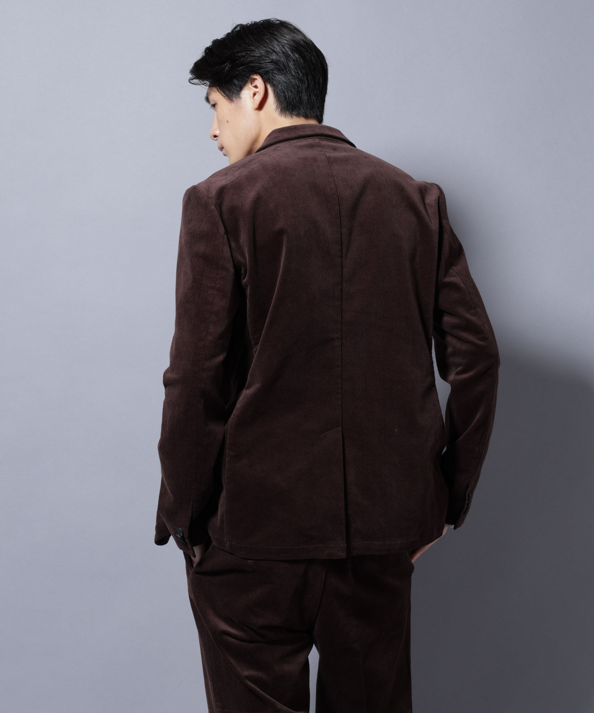 nano･universe「「Damerino」コットンコーデュロイストレッチセットアップ」|スーツ|