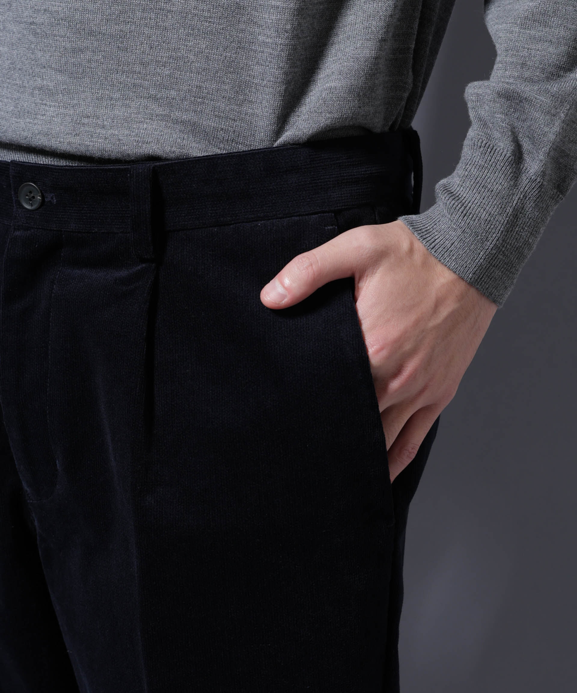 nano･universe「「Damerino」コットンコーデュロイストレッチセットアップ」|スーツ|