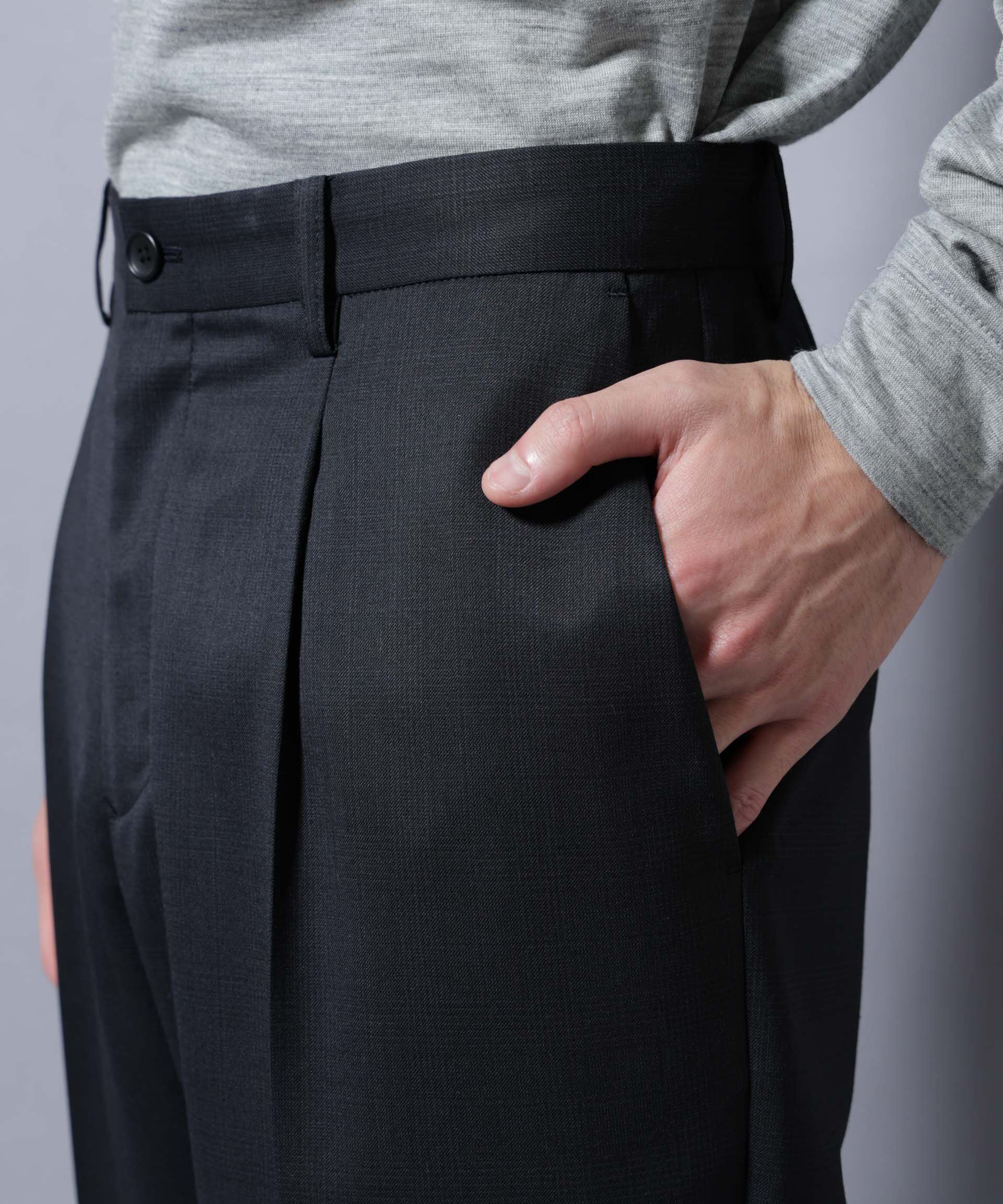 nano･universe「「Damerino Select」RENU(R)T/Wシャドーチェックパンツ（セットアップ可)」|スーツ|