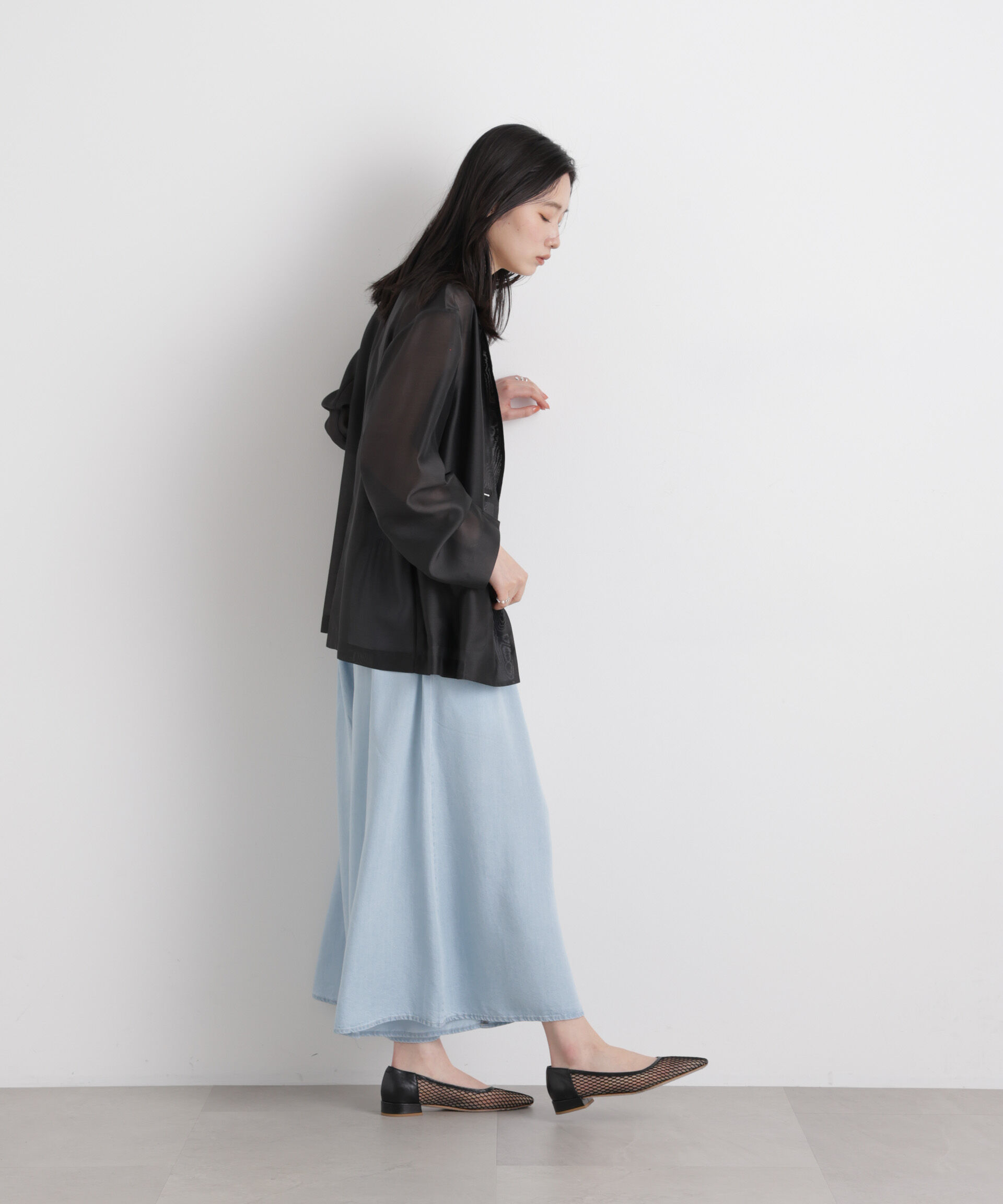 nano･universe「シアーテーラードオーバージャケット」|テーラードジャケット|