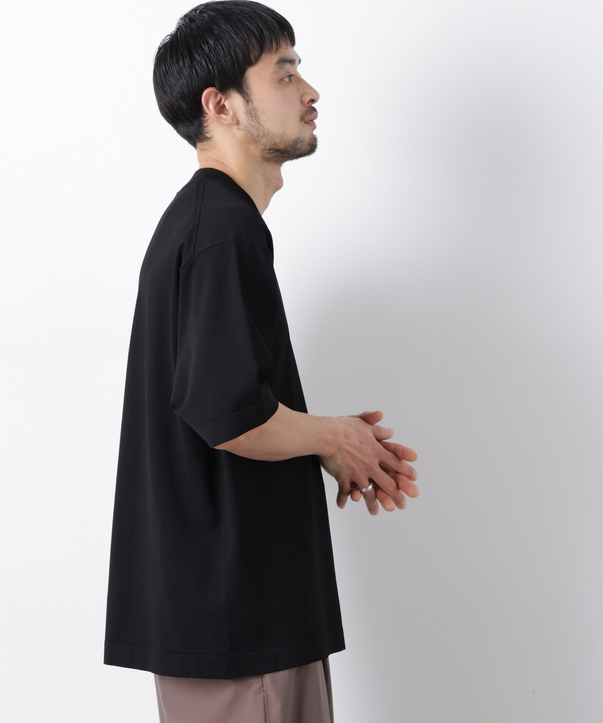 nano･universe「ジャケT(R) ELITE 7 FUNCTION ニット」|ニット・セーター|