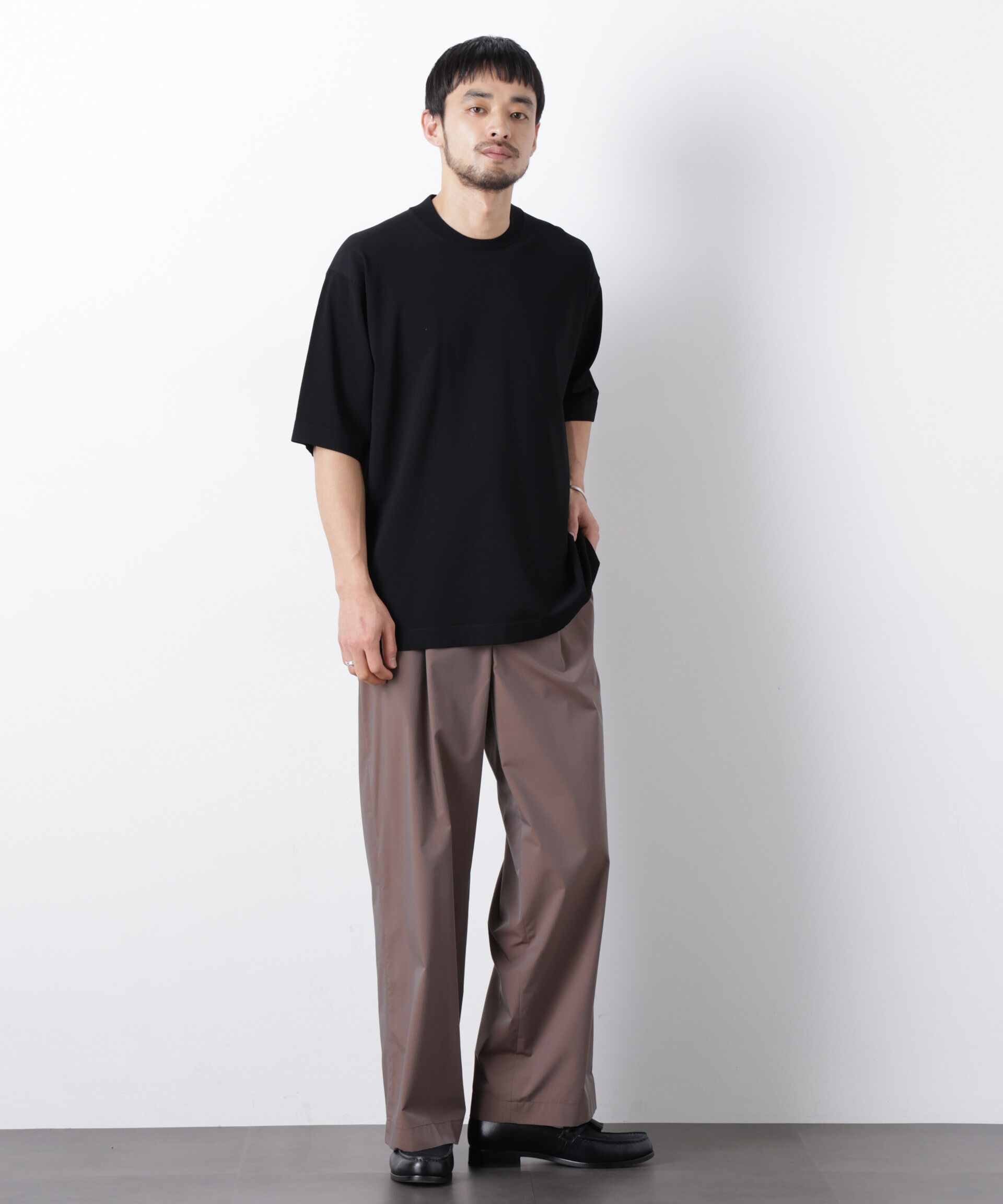 nano･universe「ジャケT(R) ELITE 7 FUNCTION ニット」|ニット・セーター|