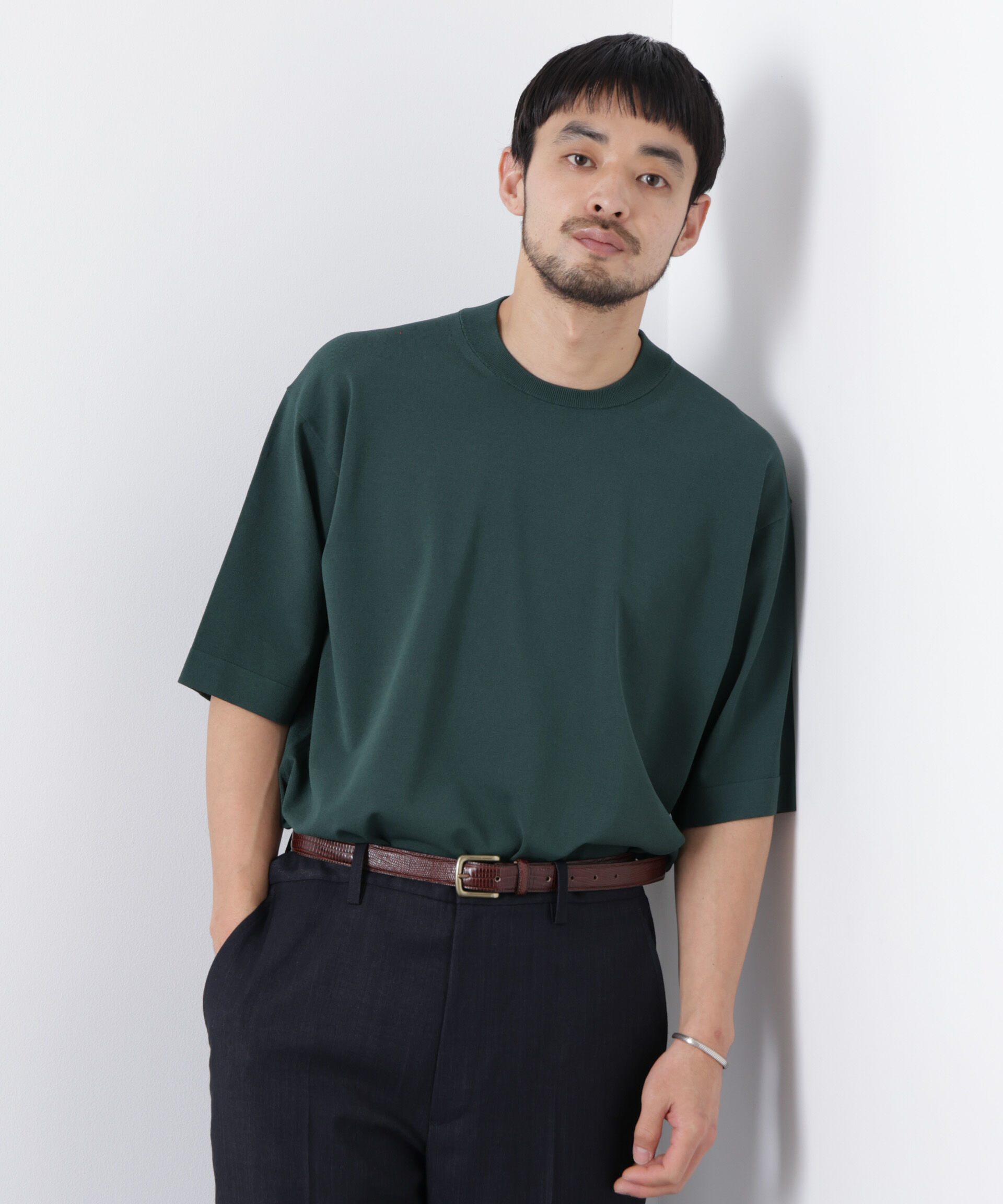 nano･universe「ジャケT(R) ELITE 7 FUNCTION ニット」|ニット・セーター|