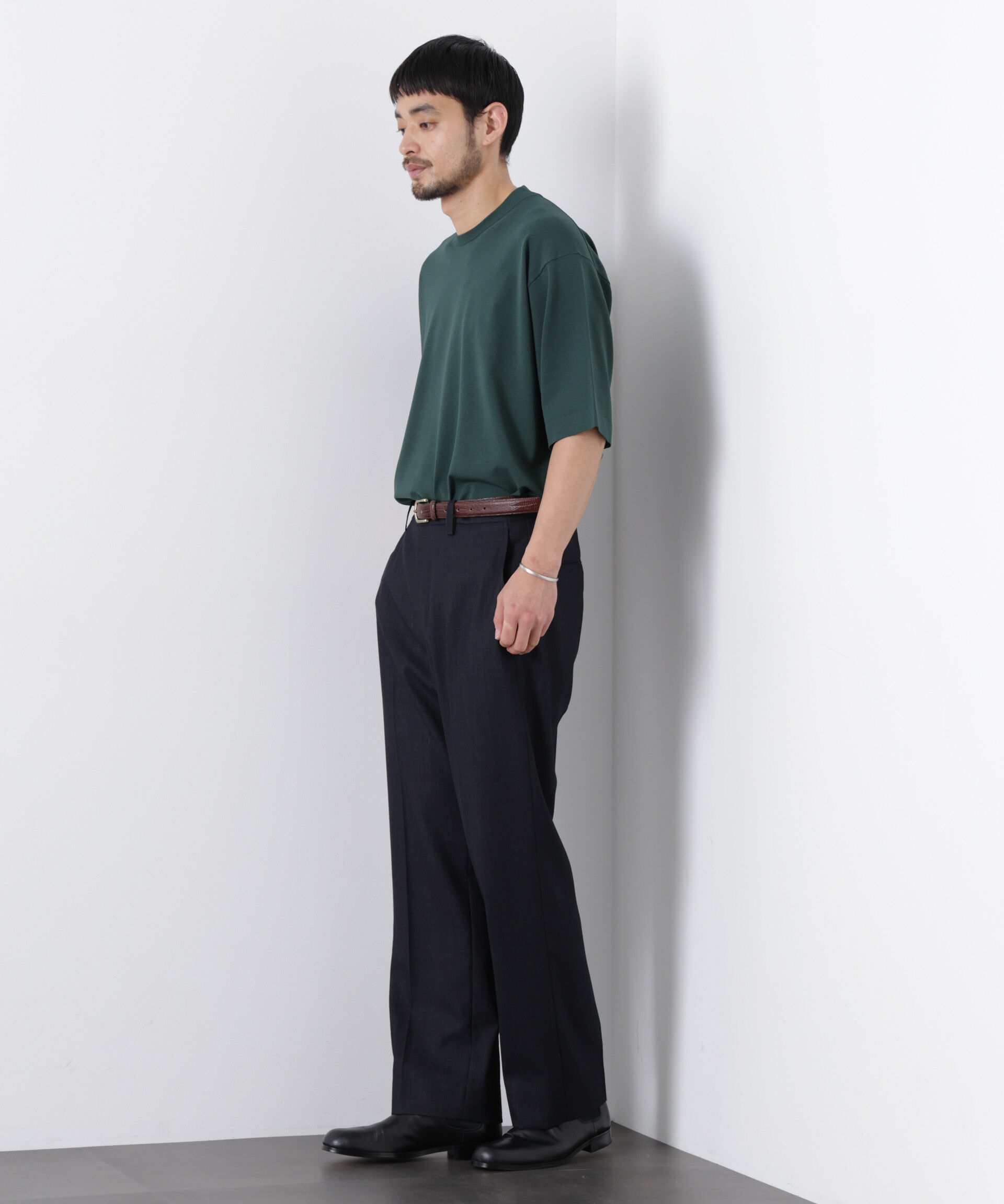 nano･universe「ジャケT(R) ELITE 7 FUNCTION ニット」|ニット・セーター|