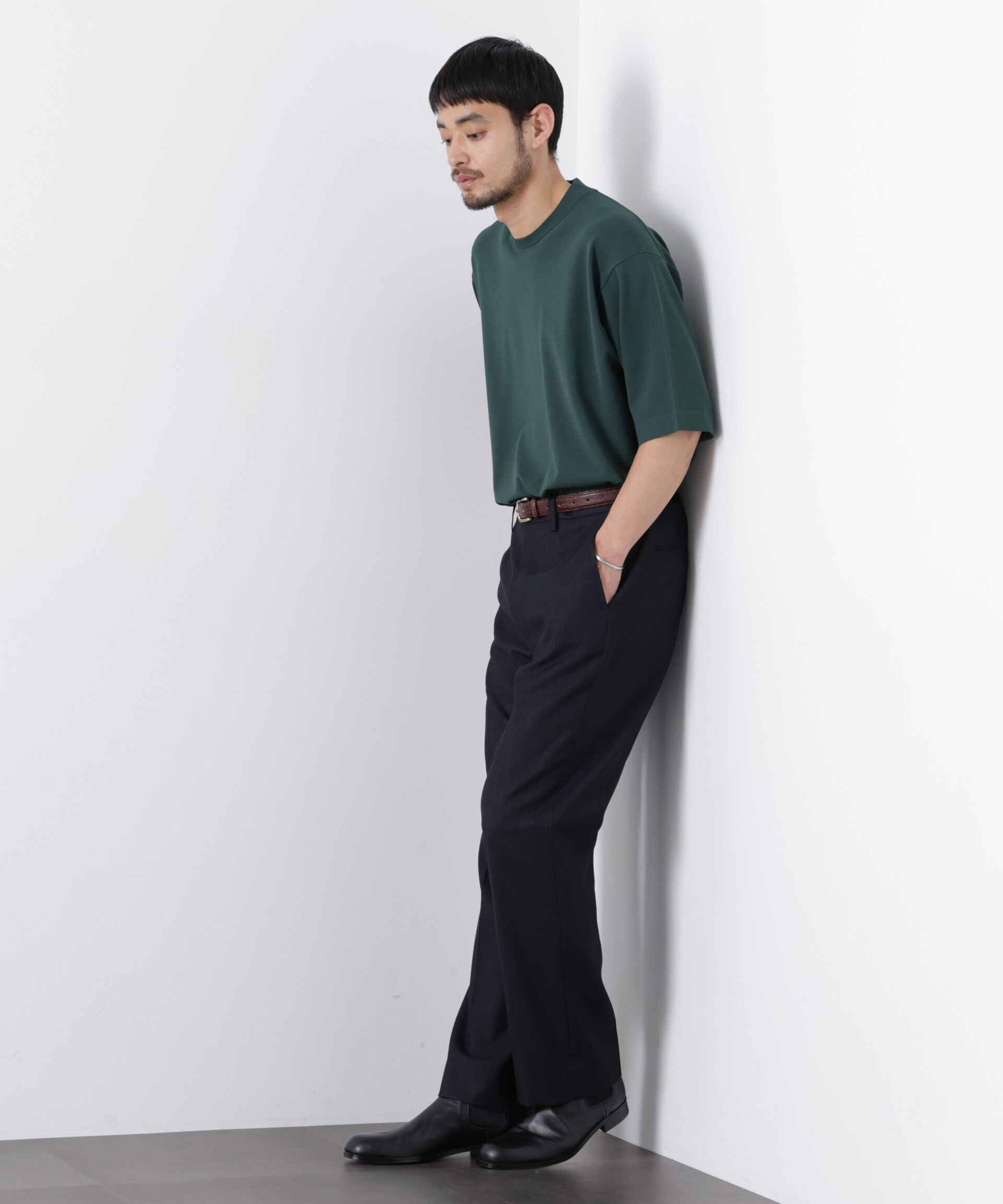 nano･universe「ジャケT(R) ELITE 7 FUNCTION ニット」|ニット・セーター|