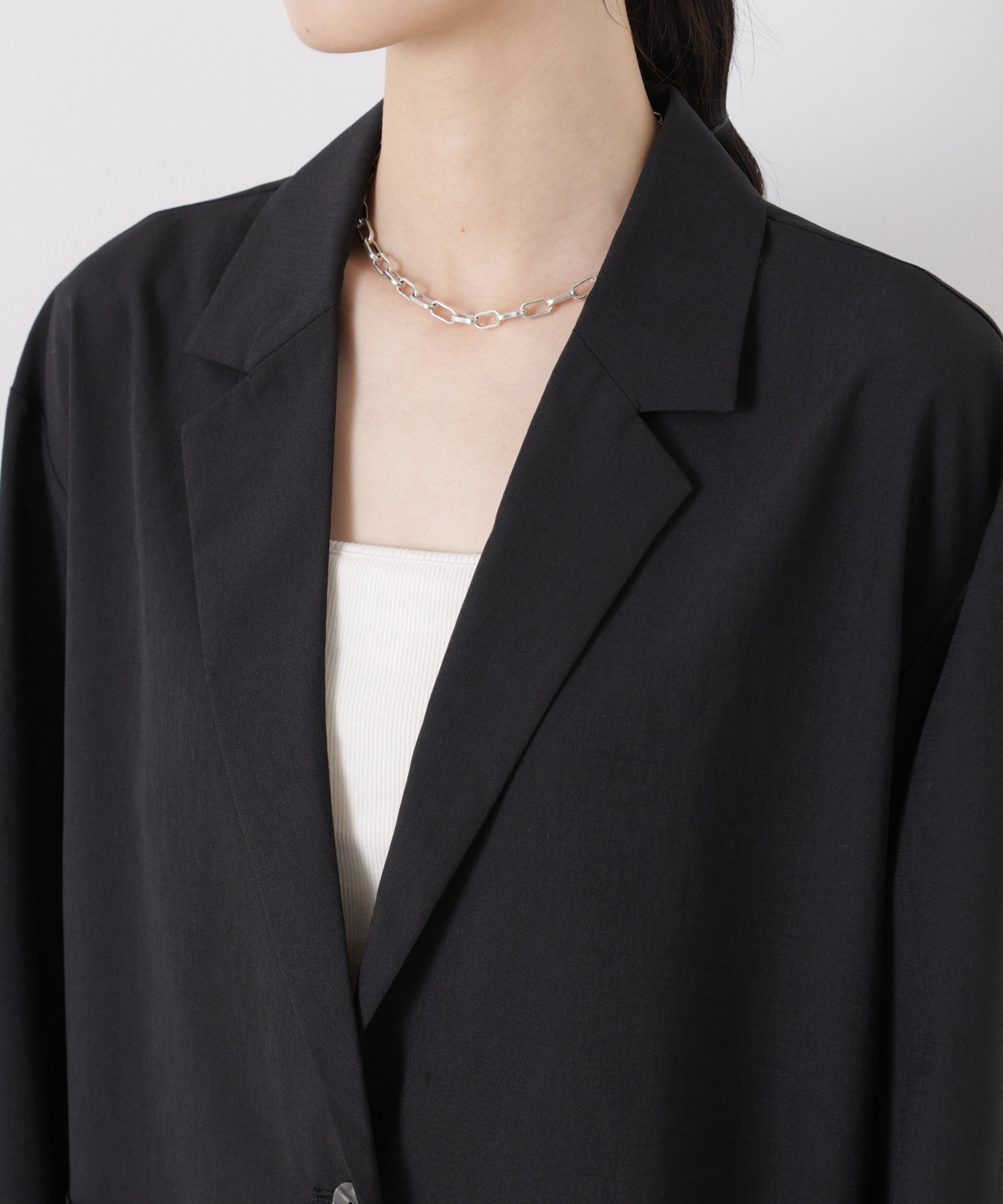 nano･universe「ソフトシアーシングルジャケット(セットアップ可)」|テーラードジャケット|