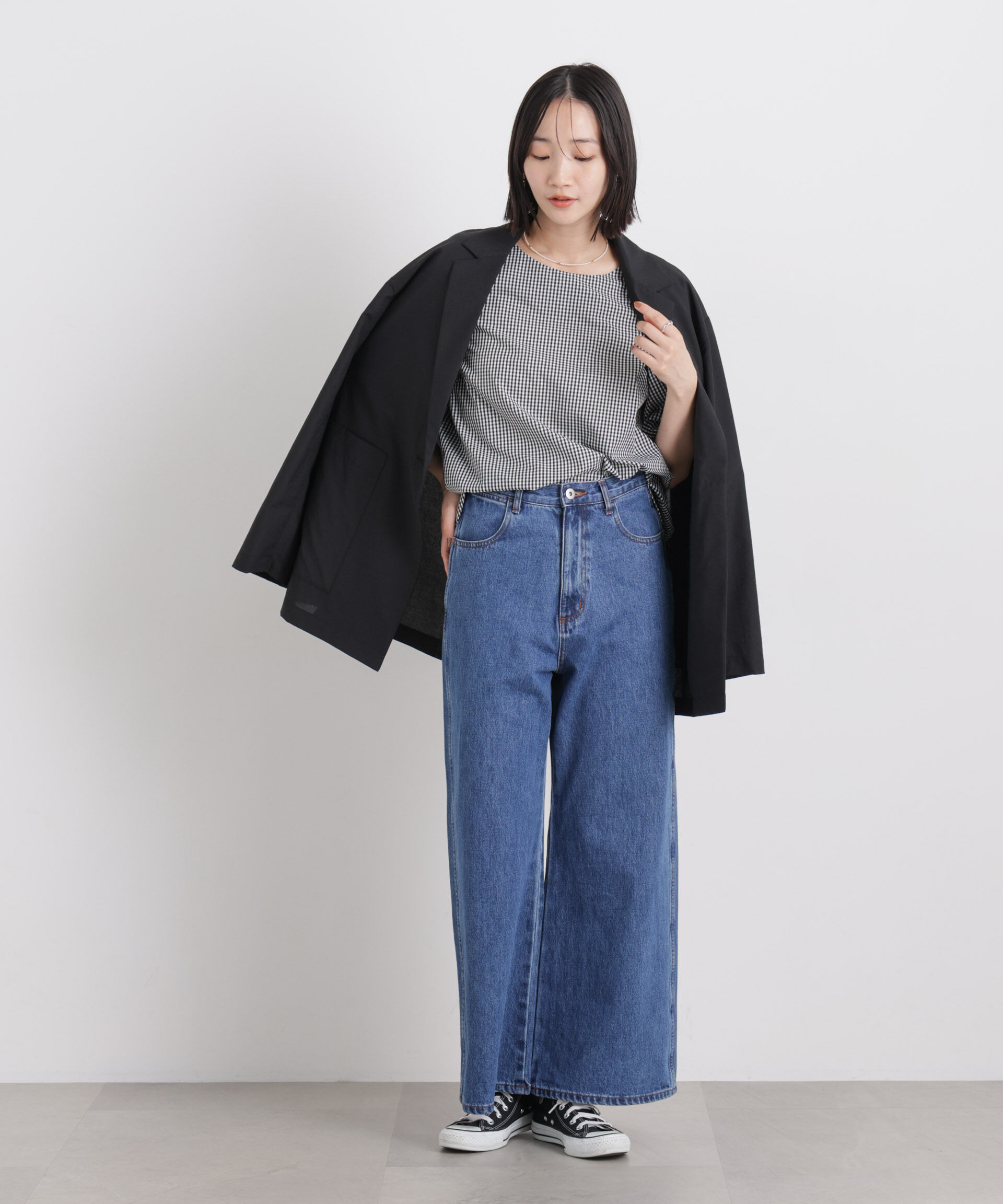 nano･universe「ソフトシアーシングルジャケット(セットアップ可)」|テーラードジャケット|