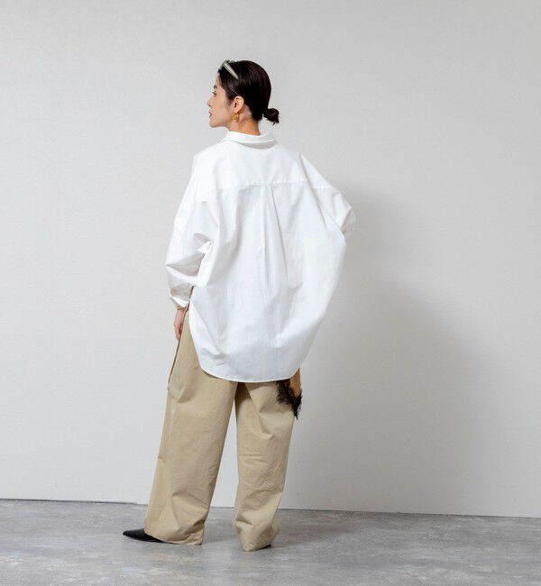 MAQWEL「【MAQWEL/マクウェル】ウォッシャブルオックスシャツ」|シャツ・ブラウス|