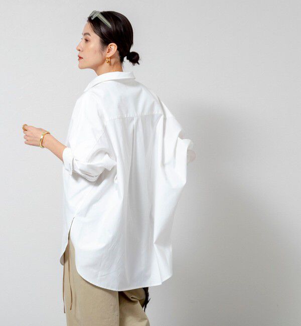 MAQWEL「【MAQWEL/マクウェル】ウォッシャブルオックスシャツ」|シャツ・ブラウス|