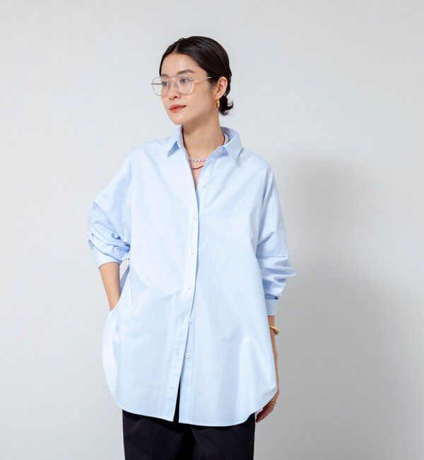 MAQWEL「【MAQWEL/マクウェル】ウォッシャブルオックスシャツ」|シャツ・ブラウス|