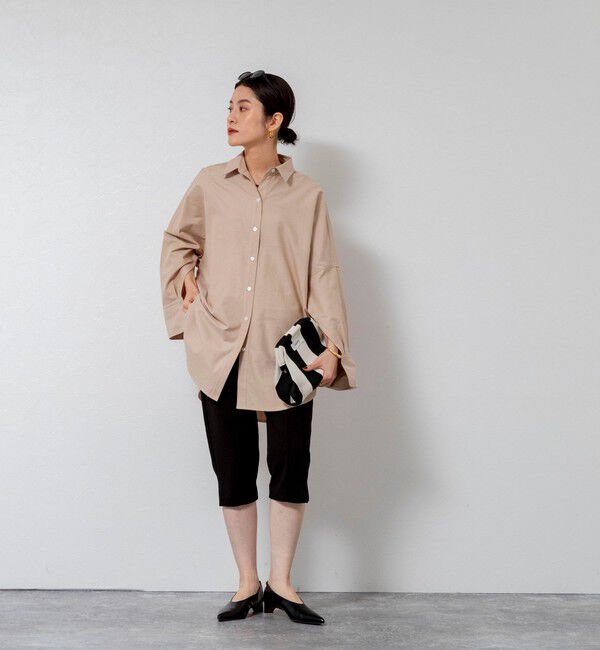 MAQWEL「【MAQWEL/マクウェル】ウォッシャブルオックスシャツ」|シャツ・ブラウス|