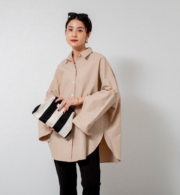 MAQWEL「【MAQWEL/マクウェル】ウォッシャブルオックスシャツ」|シャツ・ブラウス|