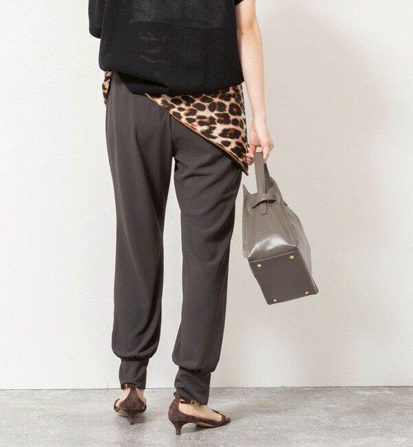 NOLLEY'S「【WEB＆一部店舗限定カラー】《セットアップ対応》ジョーゼットジョガーパンツ」|チノ|