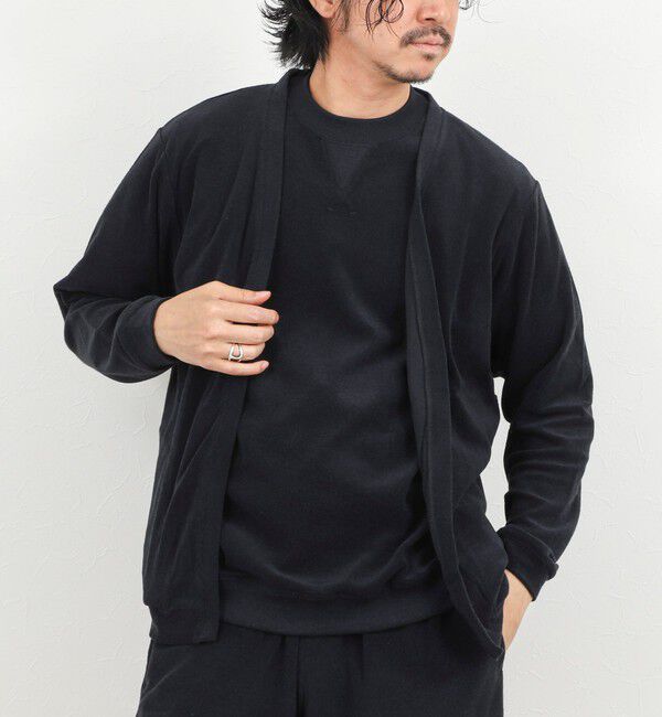 NOLLEY'S goodman「《セットアップ対応》ボタンレス パイルカーディガン 26SS」|カーディガン|