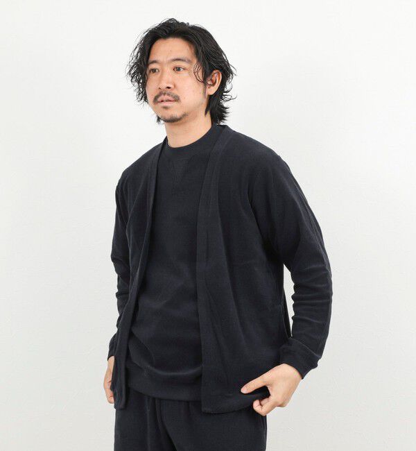 NOLLEY'S goodman「《セットアップ対応》ボタンレス パイルカーディガン 26SS」|カーディガン|