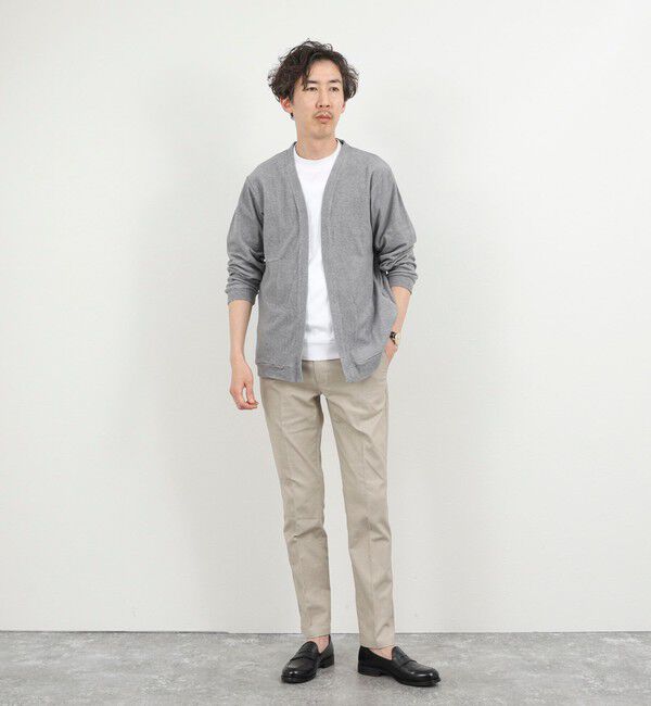 NOLLEY'S goodman「《セットアップ対応》ボタンレス パイルカーディガン 26SS」|カーディガン|