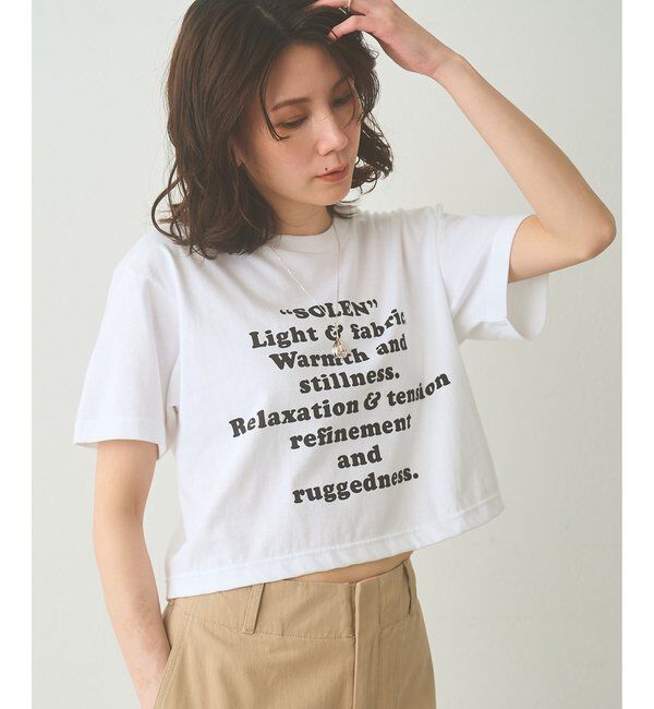  「レタリングTシャツ」|Tシャツ・カットソー|