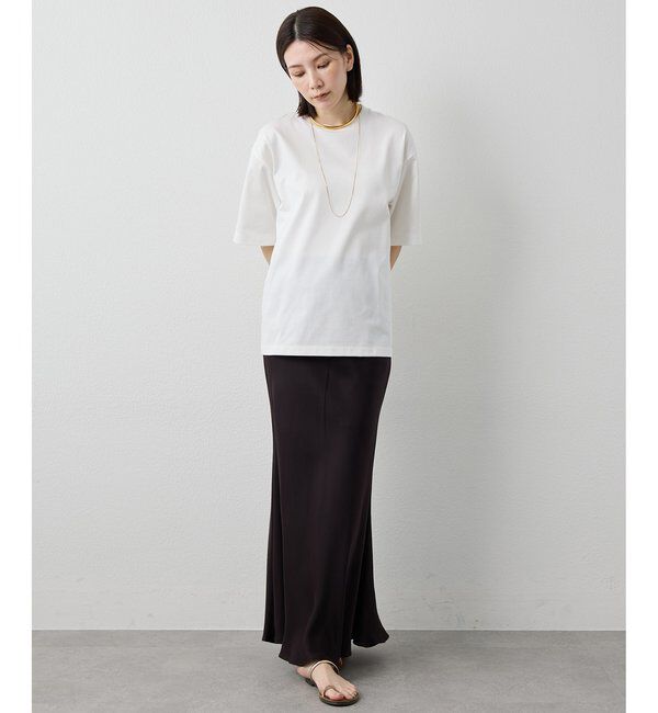  「【Drawing Numbers】ハイツイストプレーンTシャツ」|Tシャツ・カットソー|