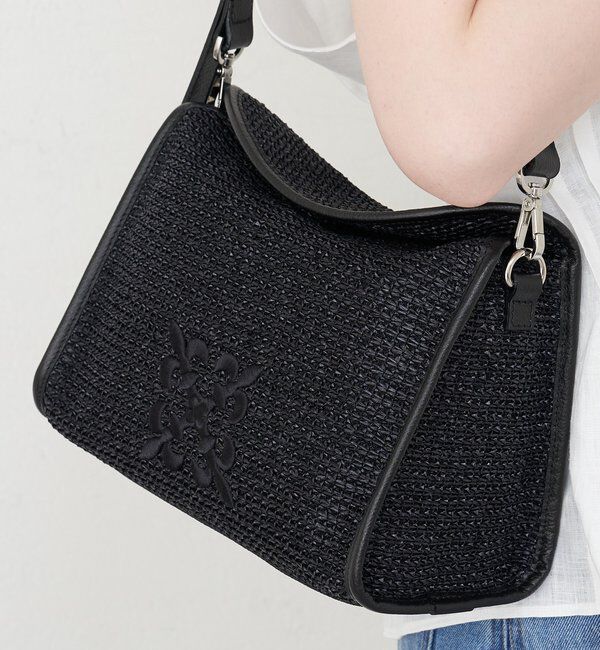  「ナイロンラフィアショルダーバッグ」|ショルダー・メッセンジャー|