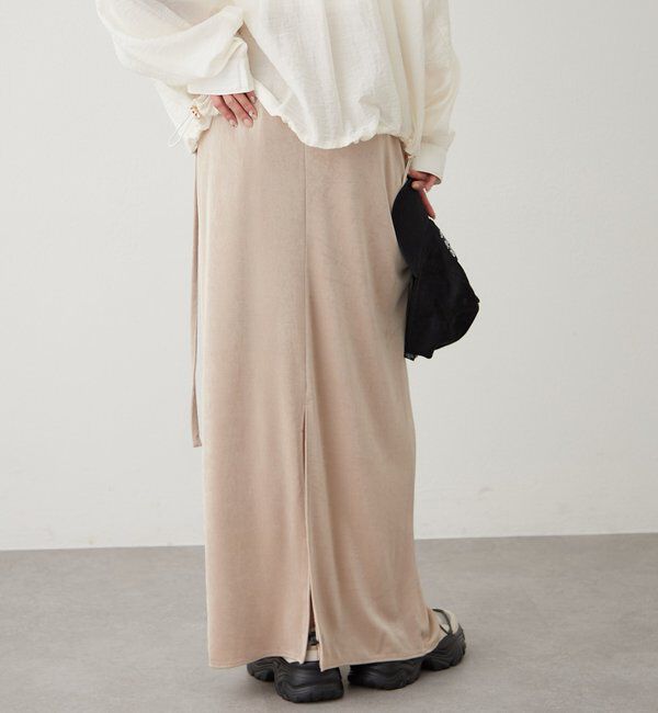  「マルチベルト付きカラーネットスカート」|スカート|