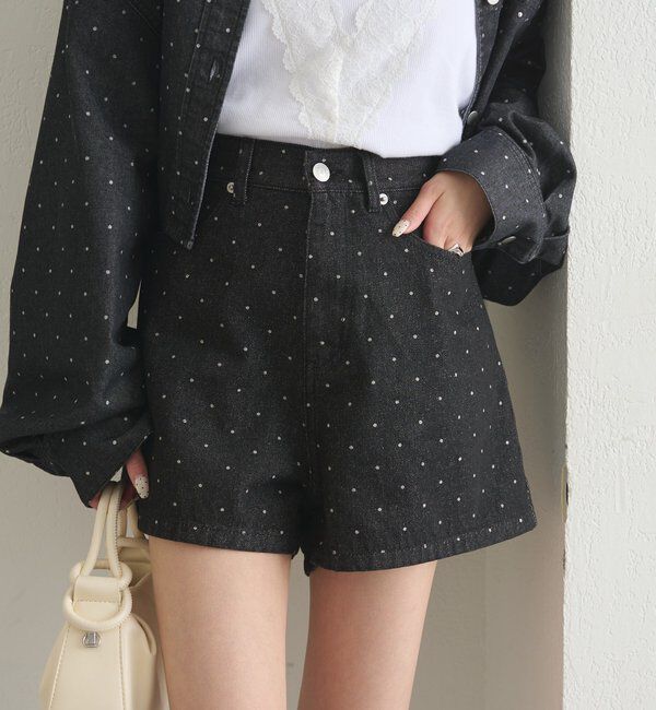  「ドットマイクロショートパンツ」|チノ|