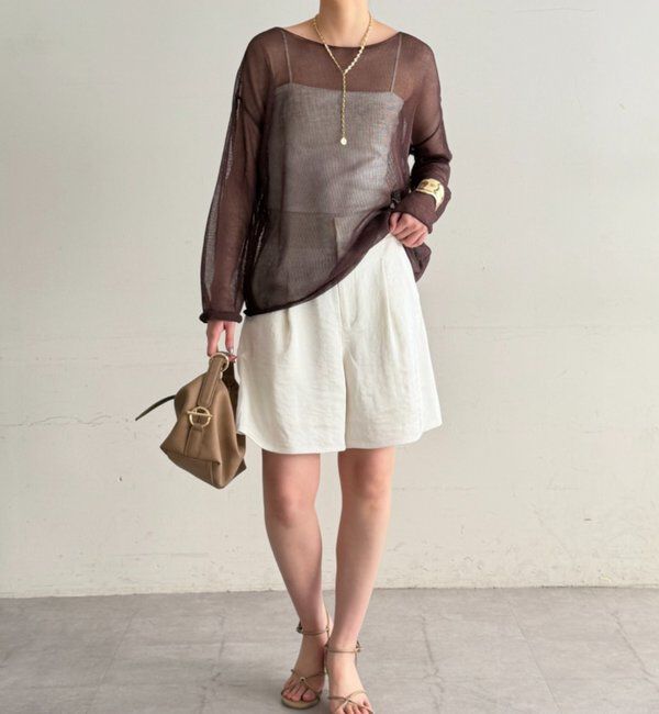  「サテンショートパンツ」|チノ|