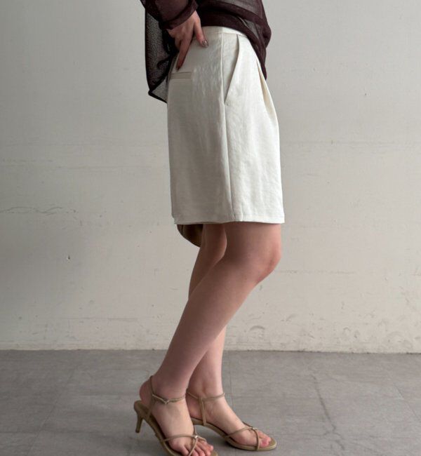  「サテンショートパンツ」|チノ|