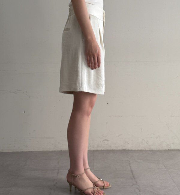  「サテンショートパンツ」|チノ|