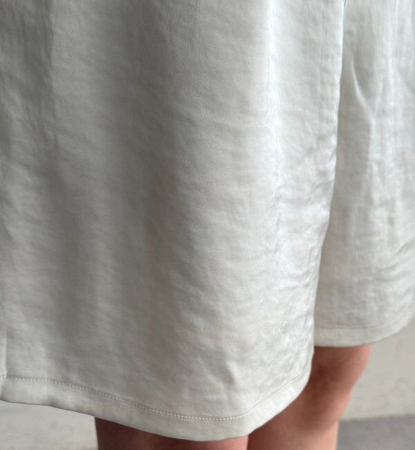  「サテンショートパンツ」|チノ|