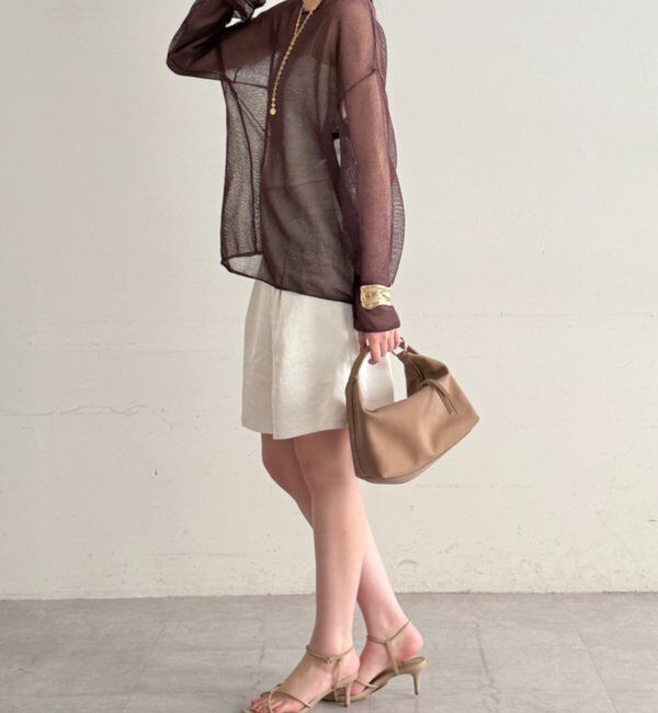  「サテンショートパンツ」|チノ|