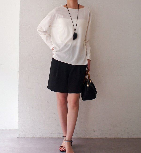  「サテンショートパンツ」|チノ|