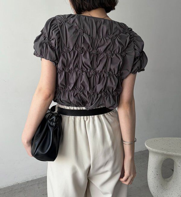  「【新色イエロー・チャコールグレー】シャーリングホイップＴ」|Tシャツ・カットソー|