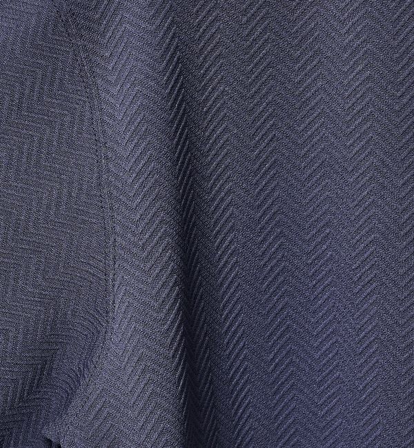 ABAHOUSE「ヘリンボーン ジャガード 半袖Tシャツ」|Tシャツ・カットソー|