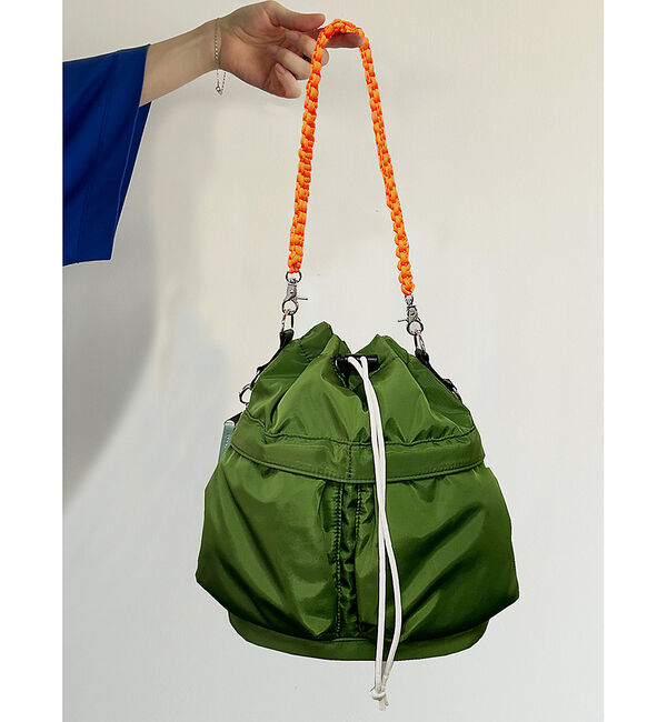 Rouge vif「【cheek / チーク】kinchaku code 2 way tote /」|トートバッグ|カーキ