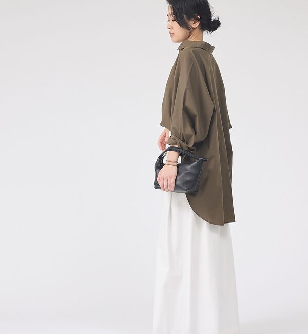 Rouge vif「ドルマンストレッチブロードビックシャツ」|シャツ・ブラウス|