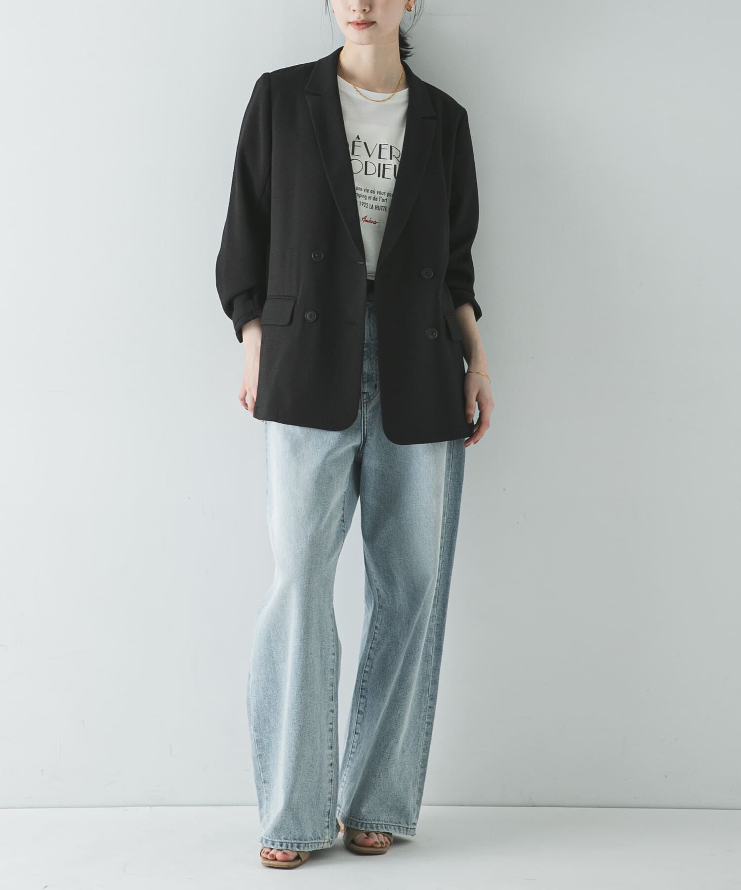 URBAN RESEARCH「ダブルブレストメッシュジャケット」|その他|