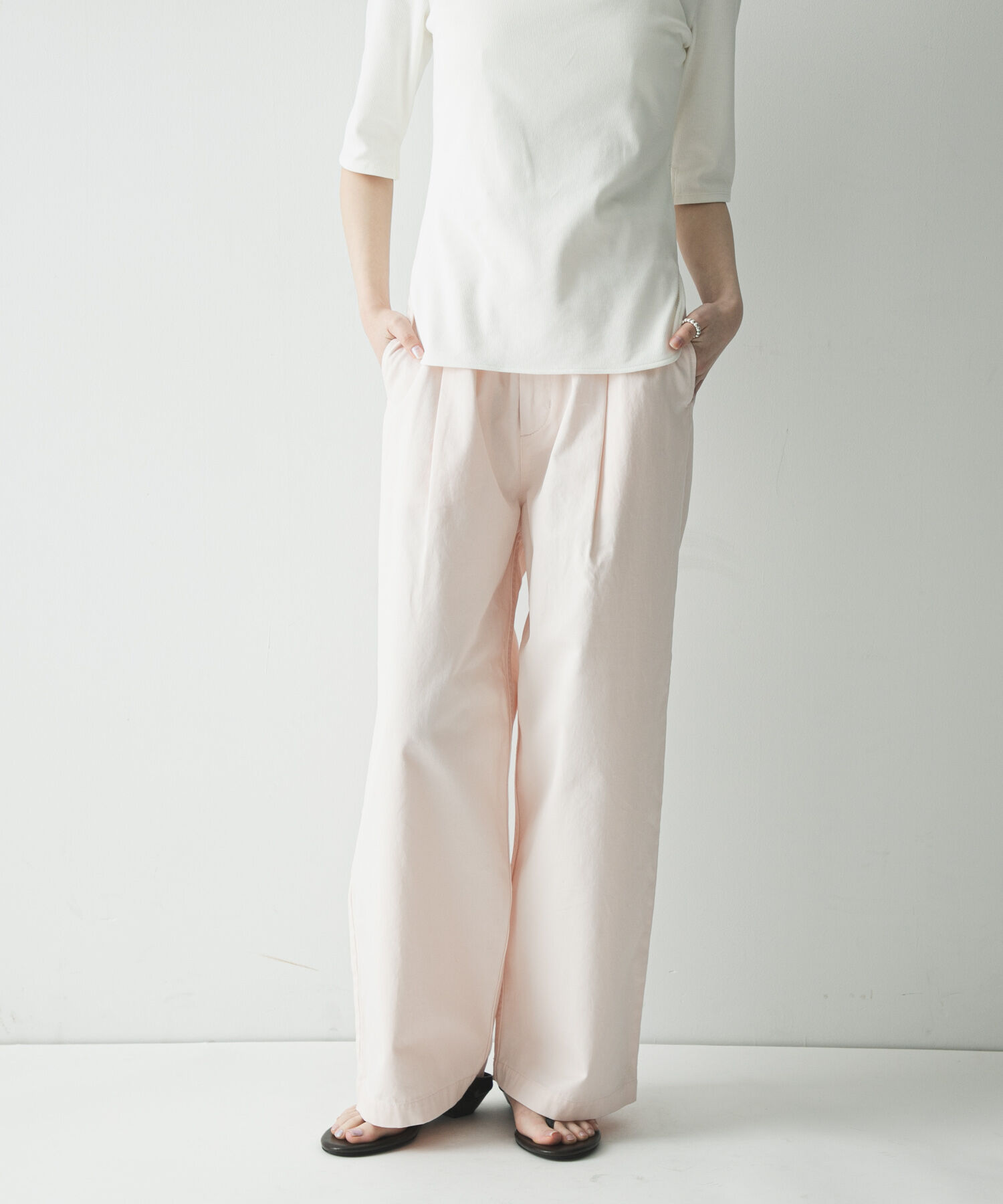 URBAN RESEARCH「チノイージーパンツ」|その他|ライトピンク