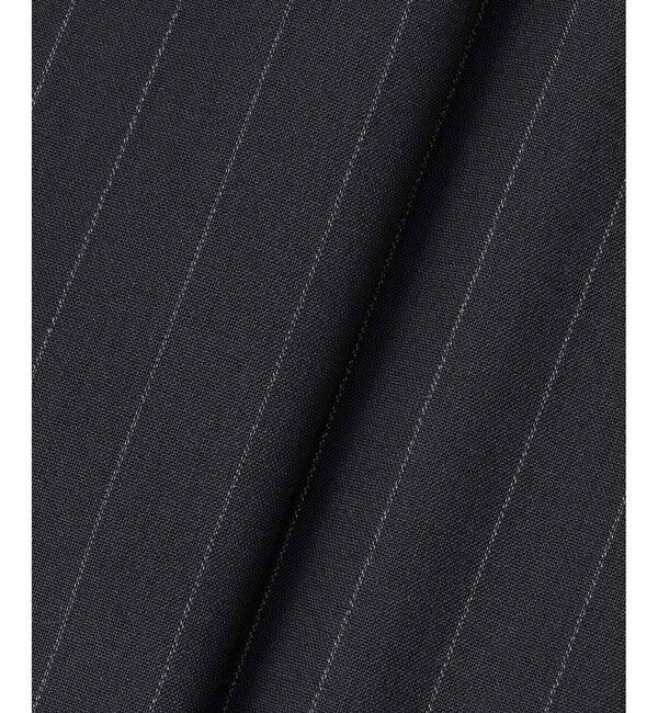 allureville「TWストライプウェストタックパンツ」|チノ|