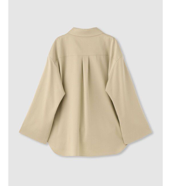 allureville「フィブリルターンバックシャツ」|シャツ・ブラウス|