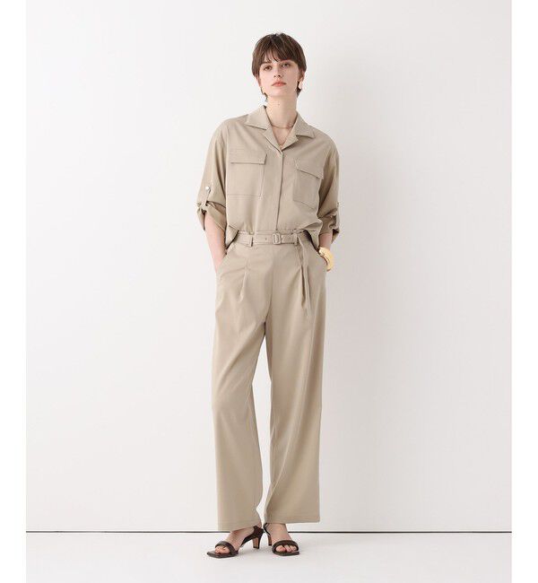 allureville「フィブリルターンバックシャツ」|シャツ・ブラウス|