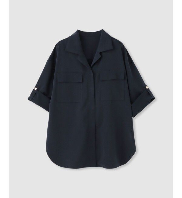 allureville「フィブリルターンバックシャツ」|シャツ・ブラウス|