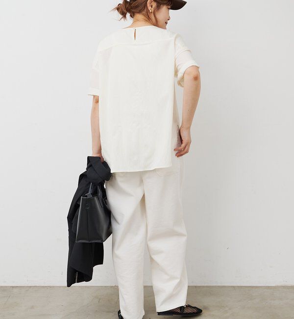  「【＠noricorico102企画/リバイバル】キレイ見え万能Tブラウス」|シャツ・ブラウス|