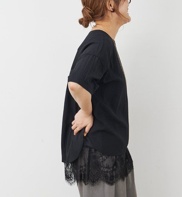  「【＠noricorico102企画/リバイバル】キレイ見え万能Tブラウス」|シャツ・ブラウス|