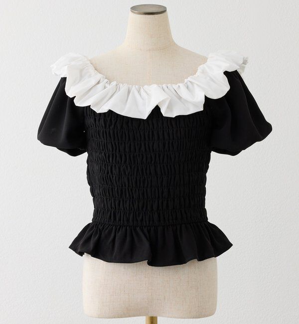  「2WAYシャーリングブラウス」|シャツ・ブラウス|