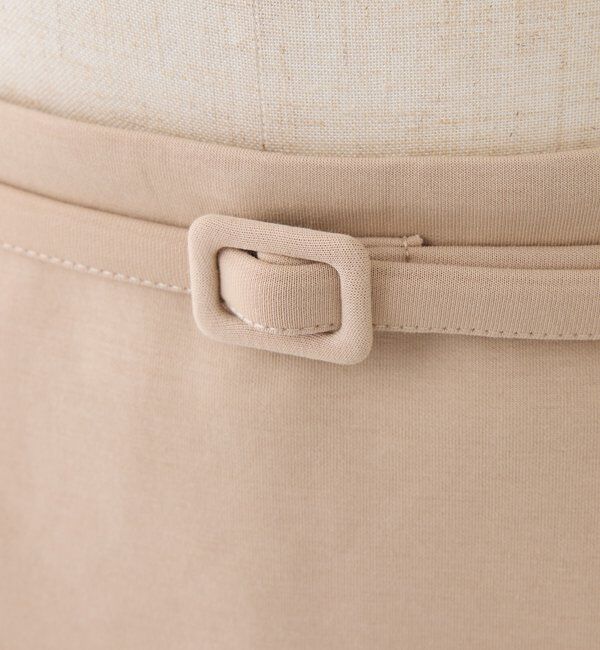  「ベルト付きサイドドロストミニスカート」|スカート|