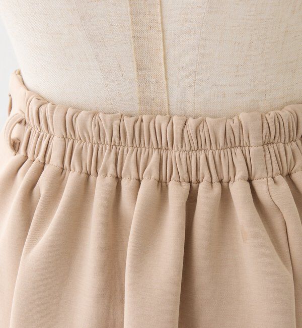  「ベルト付きサイドドロストミニスカート」|スカート|